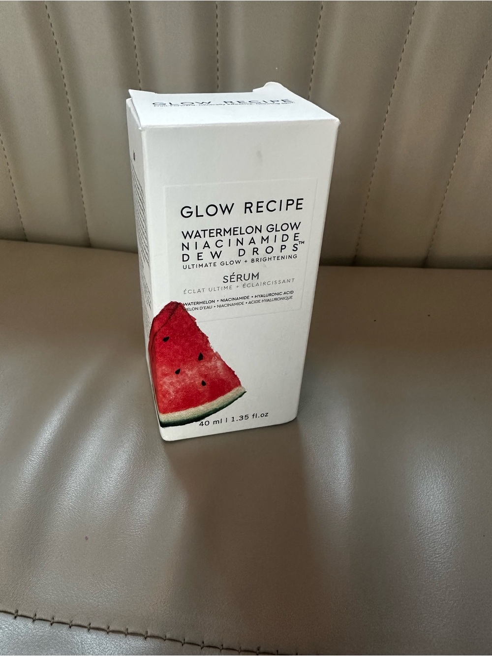 Glow Recipe Watermelon Glow Niacinamide Dew Drops Serum - White / Red / Green